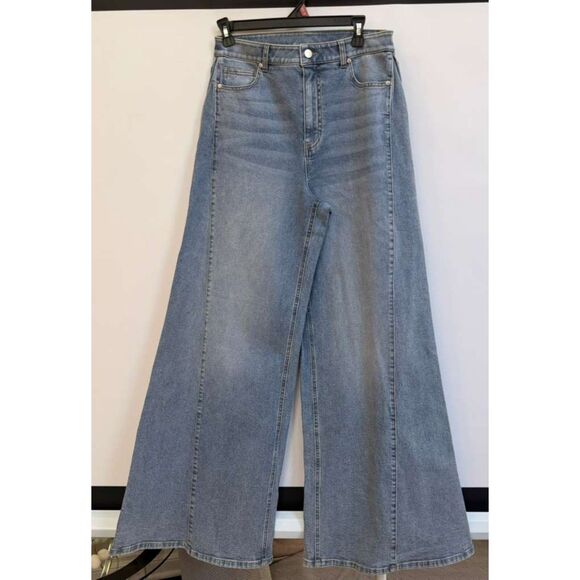 Free People Denim - Denim Super Wide Leg